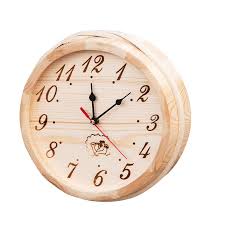 Reloj de madera