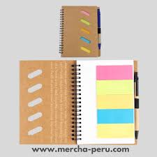 Libreta con separadores