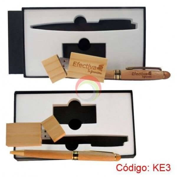 Lapicero ecológico USB