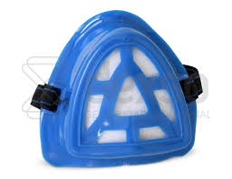Mascarilla ergonomica azul